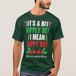 Es ist ein bisschen frisch draußen Junge T-Shirt