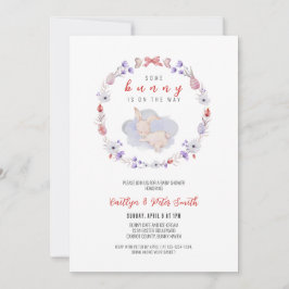 Es ist ein bisschen sonnig, Babydusche. Einladung