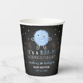 Es ist ein Boo-y! Kleine Monster Halloween Kinderd Pappbecher (Rückseite)