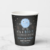 Es ist ein Boo-y! Kleine Monster Halloween Kinderd Pappbecher (Vorderseite)