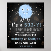 Es ist ein Boo-y! Kleine Monster Halloween Kinderd Poster (Vorne)