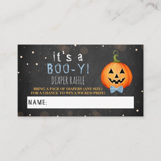 Es ist ein Boo-y! Little Pumpkin Halloween Kinderd Begleitkarte (Vorderseite)