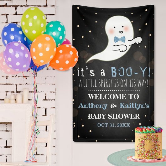Es ist ein Boo-y! Little Spirit Halloween Baby Dus Banner