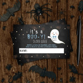 Es ist ein Boo-y! Little Spirit Halloween Baby Dus Begleitkarte