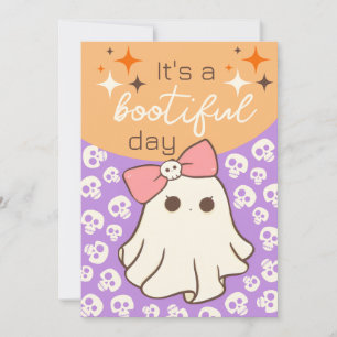 Es ist ein bootisches Halloween Feiertagskarte