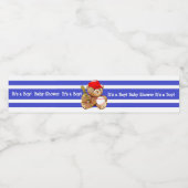 Es ist ein Boy Baseball Baby Dusche Wasserflasche Wasserflaschenetikett (Einzelnes Label)