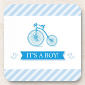 Es ist ein Boy Blue Baby Shower Untersetzer (Set v (Vorderseite)