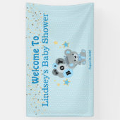 Es ist ein Boy Blue Bar King Banner (Vertikal)