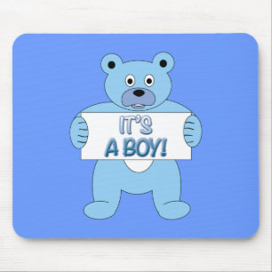 Es ist ein Boy Blue Bär Mousepad
