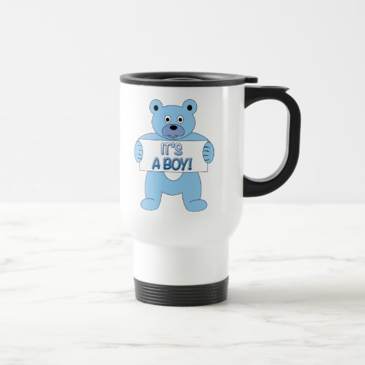 Es ist ein Boy Blue Bär Reisebecher (Rechts)