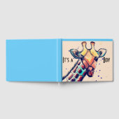 Es ist ein Boy Giraffe Gästebuch (Voll)