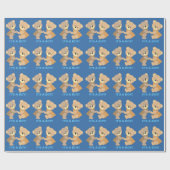 Es ist ein Boy Niedlich Teddy Bears Pattern Geschenkpapier (Flach)