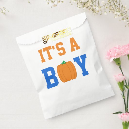 Es ist ein Boy Pumpkin Geschenktütchen (Versiegelt)