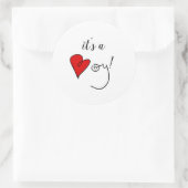 Es ist ein Boy Sticker (Tasche)