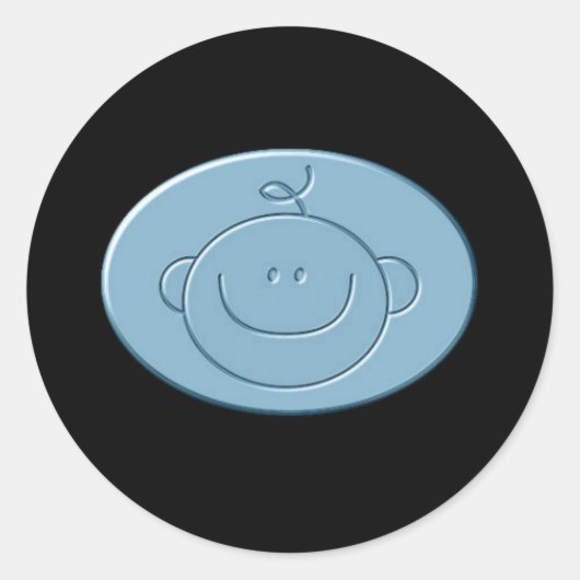 Es ist ein Boy Sticker (Vorderseite)