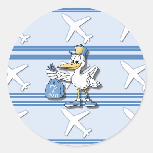 Es ist ein Boy Stickers (Vorderseite)