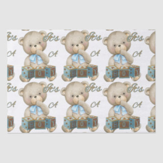 Es ist ein Boy-Tissue Seidenpapier