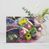 Es ist ein Brautparty... Einladung (Stehend Vorderseite)