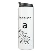 Es ist ein Bug Thermosbecher (Nach rechts gedreht)