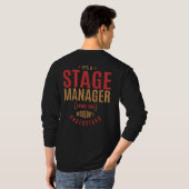 Es ist ein Bühne-Manager-Ding. Geschenke Ideen. T-Shirt (Schwarz voll)