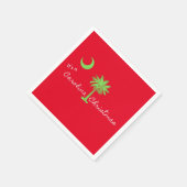 Es ist ein Carolina Weihnachten Südkarolina Urlaub Serviette (Ecke)