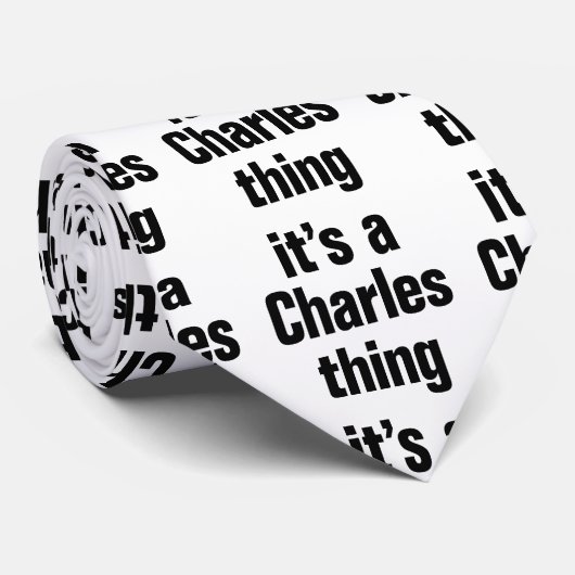 Es ist ein Charme Krawatte (Gerollt)