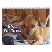 Es ist ein Chi-Sache-Chihuahua-Kalender Kalender (Titelbild)