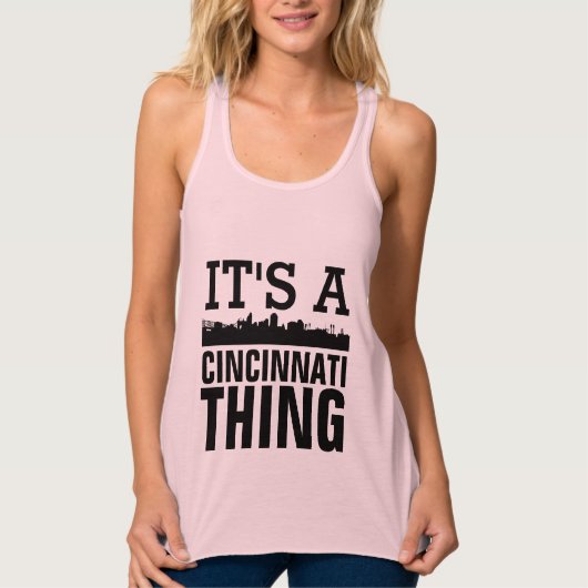 ES IST EIN CINCINNATI-THEMA, Funny Cincy-T - Shirt (Vorderseite)