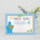 Es ist ein Cookie-Party Einladung (Stehend Vorderseite)