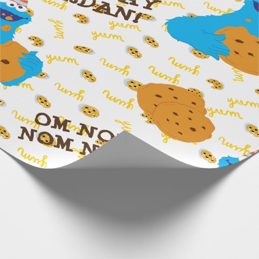 Es ist ein Cookie-Party-Muster Geschenkpapier (Ecke)