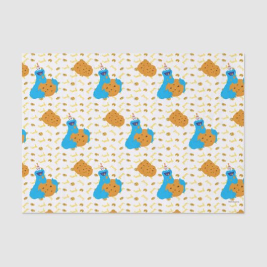 Es ist ein Cookie-Party-Muster Seidenpapier (Vorderseite)