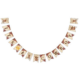 Es ist ein Cowboy-Baby-Dusche-individuelle Name Wimpelkette