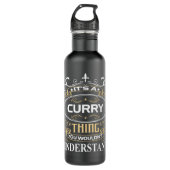 Es ist ein Curry, das man nicht verstehen würde Edelstahlflasche (Vorderseite)