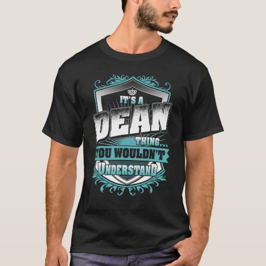 Es ist ein DEAN-Ding, das man nicht klassisch vers T-Shirt (Vorderseite)