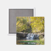 Es ist ein Dogwood-Wasserfall Magnet (Vorderseite/Rückseite)