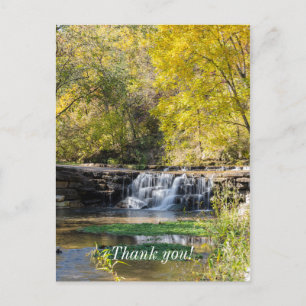 Es ist ein Dogwood-Wasserfall Postkarte