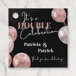 Es ist ein doppelter Feiertag gemeinsamen Geburtst Geschenkanhänger