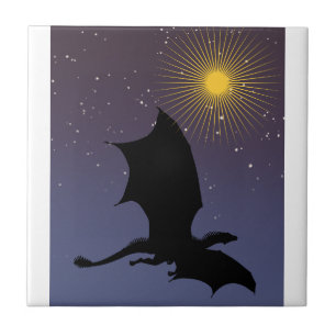 Es ist ein Drache, es ist nicht Ihre Fantasie Fliese