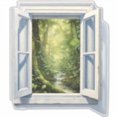 Es ist ein Dschungel da draußen! Aufkleber (Vorderseite)