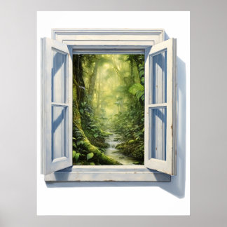 Es ist ein Dschungel da draußen! Poster