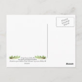 Es ist ein Dschungel da draußen Postkarte (Rückseite)