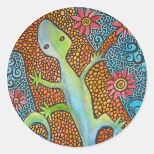 Es ist ein Dschungel da draußen Runder Aufkleber (Vorderseite)