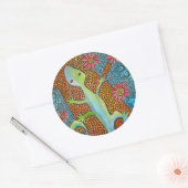 Es ist ein Dschungel da draußen Runder Aufkleber (Umschlag)