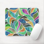 Es ist ein Dschungel-dort draussen - blaues Grün Mousepad (Mit Mouse)