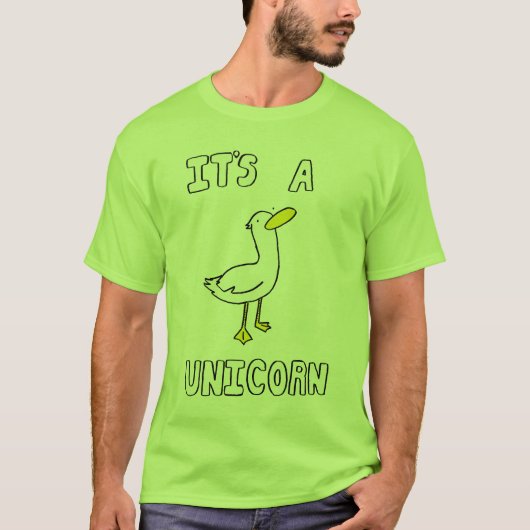 Es ist ein Einhorn T-Shirt (Vorderseite)