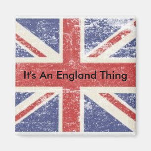 Es ist ein England-Magnet Magnet