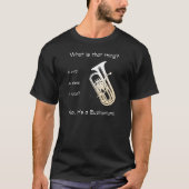 Es ist ein Euphonium T-Shirt (Vorderseite)