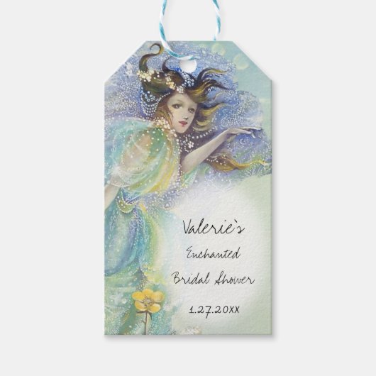 Es ist ein Fairy Happy Brautparty Geschenkanhänger (Vorderseite)