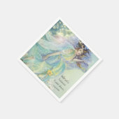 Es ist ein Fairy Happy Brautparty Serviette (Ecke)