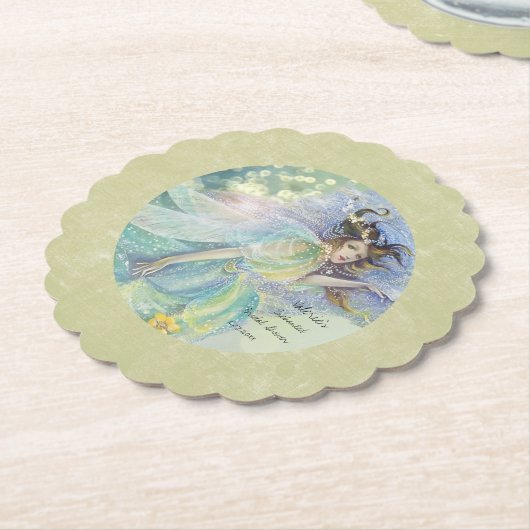 Es ist ein Fairy Happy Event Untersetzer (angewinkelt)